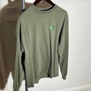 Drake Olive Green Long Sleeve Sweatshirt size XL